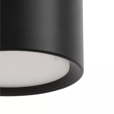 VALLUM LED-Deckenleuchte – schwarz