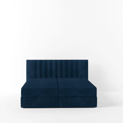 Amerikanisches Bett 160x200 TORINA 2 - blau