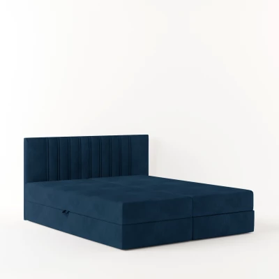 Amerikanisches Bett 160x200 TORINA 2 - blau