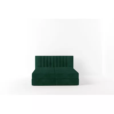 Amerikanisches Bett 140x200 TORINA 2 - grün
