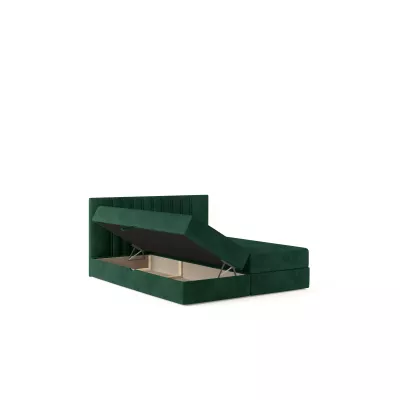 Amerikanisches Bett 140x200 TORINA 2 - grün