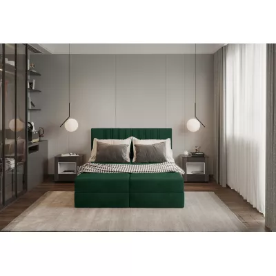 Amerikanisches Bett 160x200 TORINA 2 - grün