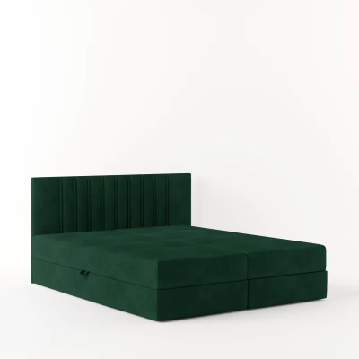 Amerikanisches Bett 160x200 TORINA 2 - grün