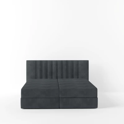 Amerikanisches Bett 160x200 TORINA 1 - grau