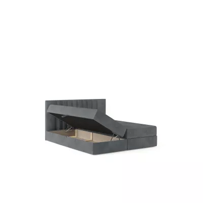 Amerikanisches Bett 160x200 TORINA 2 - grau