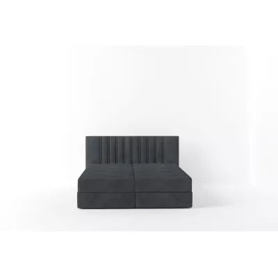 Amerikanisches Bett 140x200 TORINA 2 - grau