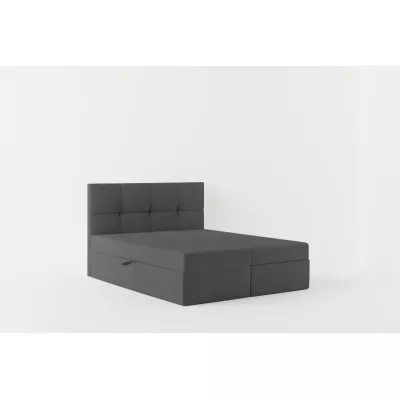 Boxspringbett 180x200 MOSELA 2 - grau