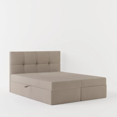 Boxspringbett 180x200 MOSELA 2 - beige
