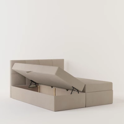 Boxspringbett 180x200 MOSELA 2 - beige