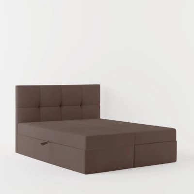 Boxspringbett 140x200 MOSELA 2 - braun