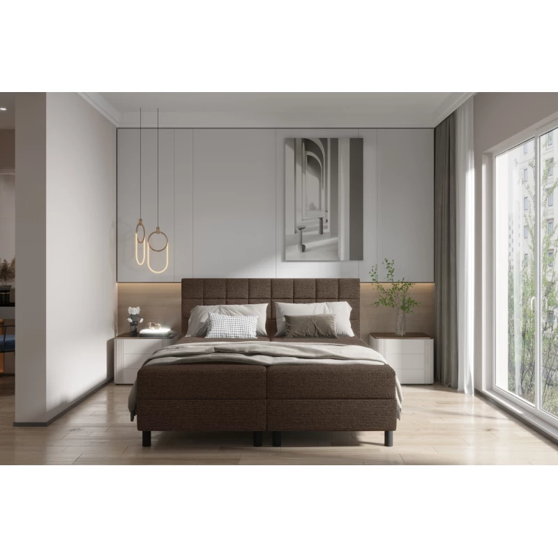 Hotelbett 140x200 BRUMA 1 - braun