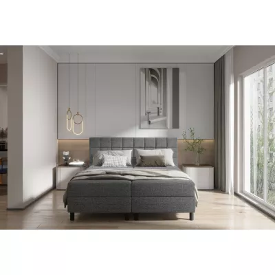 Hotelbett 160x200 BRUMA 1 - hellgrau