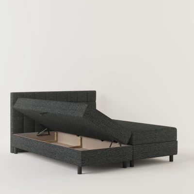 Hotelbett 160x200 BRUMA 2 - dunkelgrau