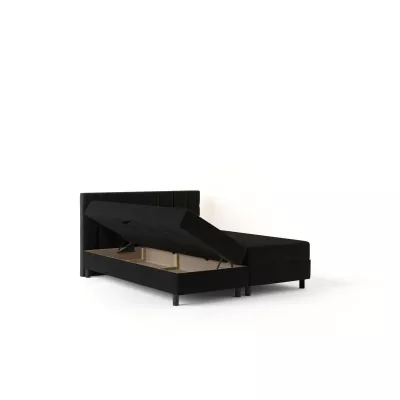 Hotelbett 180x200 BRUMA 2 - schwarz