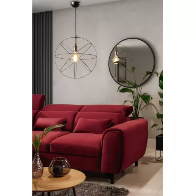 Designer-Hängeleuchter OLINTO - schwarz