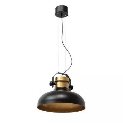 Moderne Pendelleuchte STEALLE – Schwarz/Gold