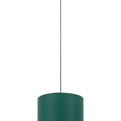 Skandinavischer Hängeleuchter VESPILLO – grün/gold/schwarz
