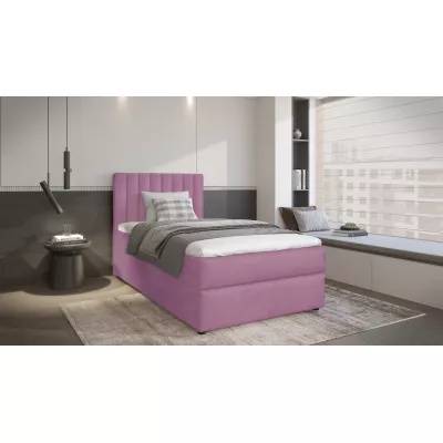 Amerikanisches Einzelbett 80x200 KAIVA 1 - rosa