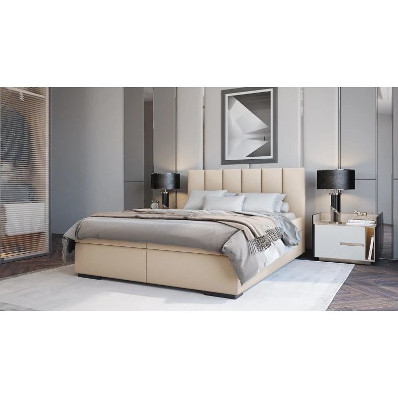 Hoteldoppelbett 160x200 LUNARIA 2 - beige