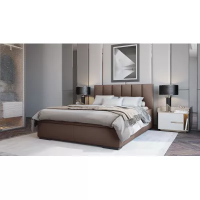 Hotel-Doppelbett 180x200 LUNARIA 2 - braun