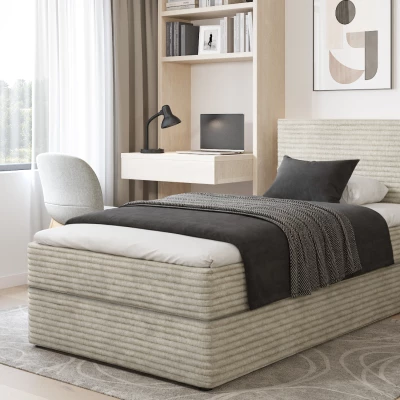 Einzelbett Continental 80x200 ORVEXA 1 - ecru