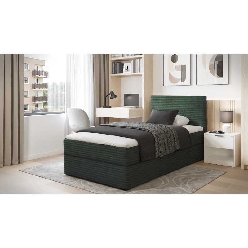 Einzelbett 100x200 ORVEXA 1 - grün