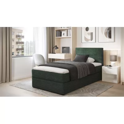 Einzelbett 90x200 ORVEXA 2 - grün
