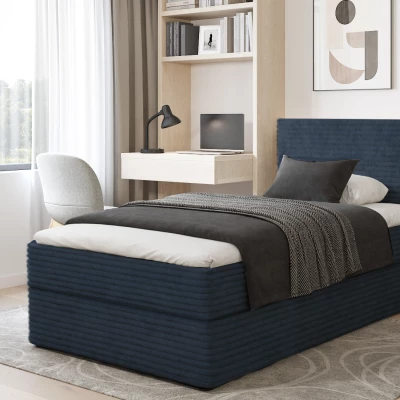 Einzelbett 80x200 ORVEXA 2 - blau