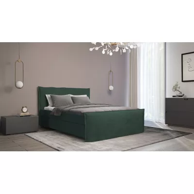 Boxspringbett 140x200 NAVERA 1 - grün