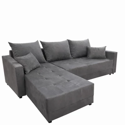 VELUNTO Schlafsofa - grau