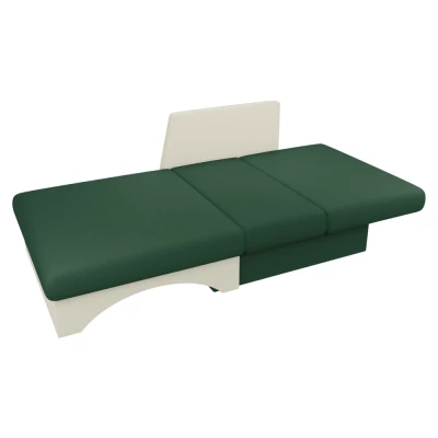 Kinderschlafsofa URBAS - grün / hellbeige