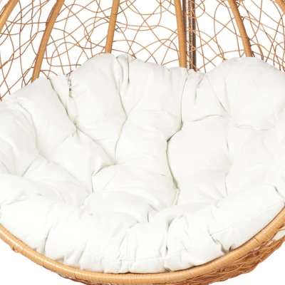 Set Hängesessel für den Garten DADO - braun