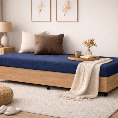 Tagesbett 80x200 ELUNES - blau
