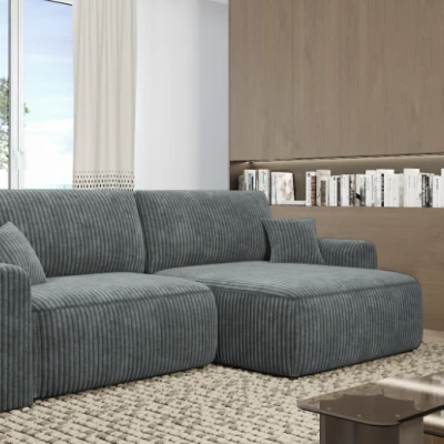 NOREA Schlafsofa - grau