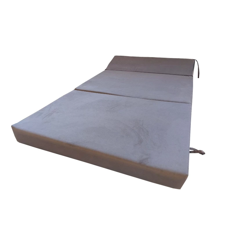 Faltmatratze BEDDIO 120x200 - dunkelgrau