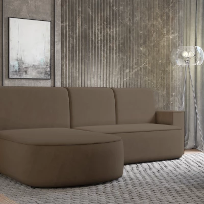 SERAFINA Schlafsofa - braun