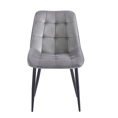 MALDA Polstersessel – grau/schwarz