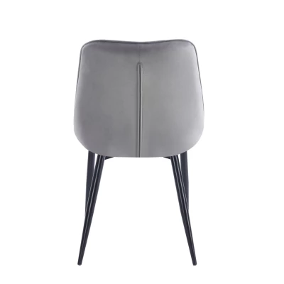 MALDA Polstersessel – grau/schwarz