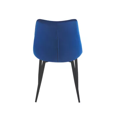 MALDA Polstersessel - blau/schwarz