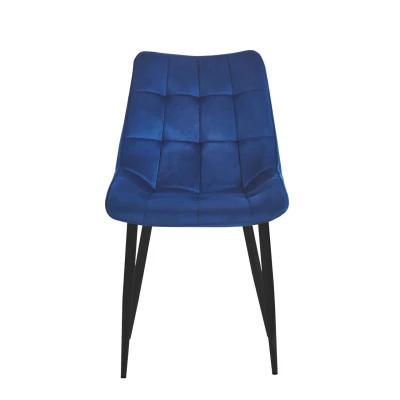 MALDA Polstersessel - blau/schwarz