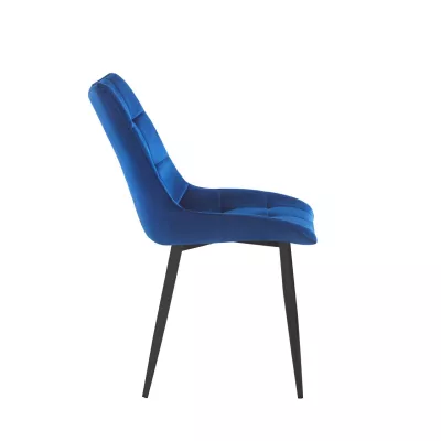 MALDA Polstersessel - blau/schwarz