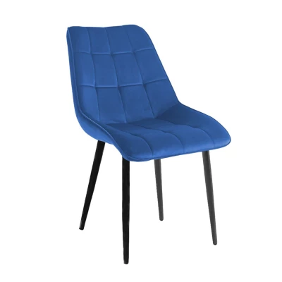 MALDA Polstersessel - blau/schwarz