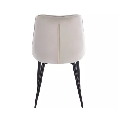 MALDA Polstersessel – beige/schwarz