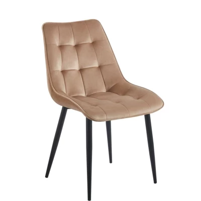 MALDA Polstersessel – Cappuccino/Schwarz