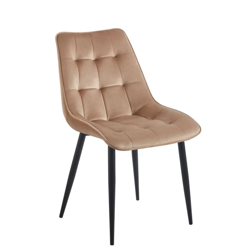 MALDA Polstersessel – Cappuccino/Schwarz
