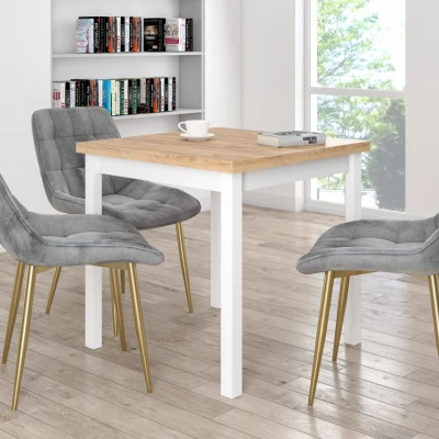 MALDA Polstersessel – grau/gold