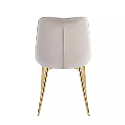 MALDA Polstersessel – Beige/Gold