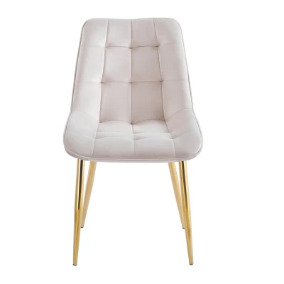 MALDA Polstersessel – Beige/Gold
