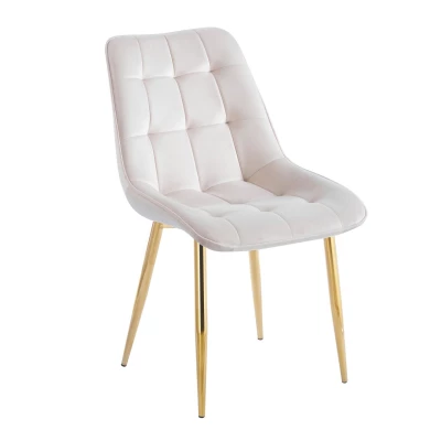 MALDA Polstersessel – Beige/Gold