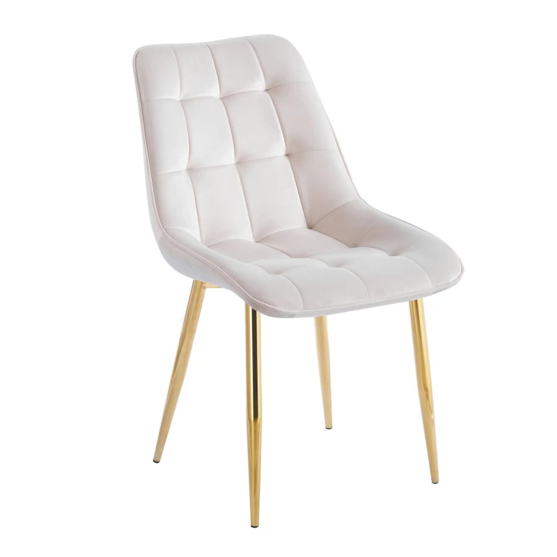 MALDA Polstersessel – Beige/Gold